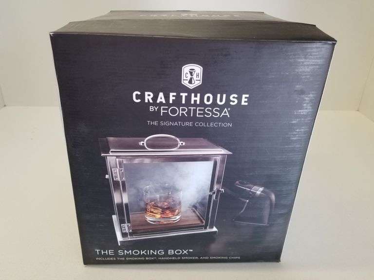 Fortessa Crafthouse Smoking Box Cockatil Smoker Set Sierra Auction