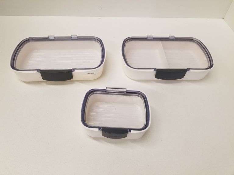 3pk Progressive Container Set Sierra Auction Management Inc