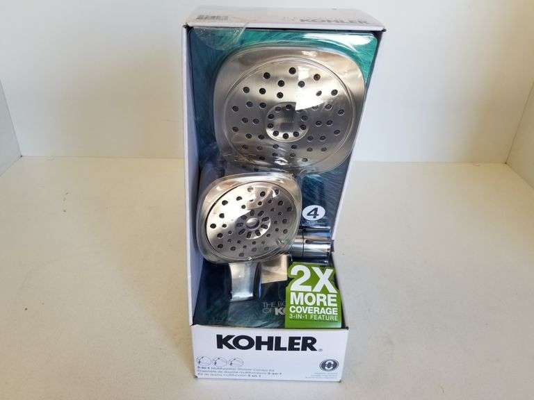 Kohler Adjuste 3in1 Multifunctional Shower Head Combo Kit Sierra