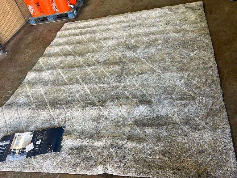 PLUSH STEP Ultra Soft Shed Resistant 7’10”x10’ Area Rug Sierra