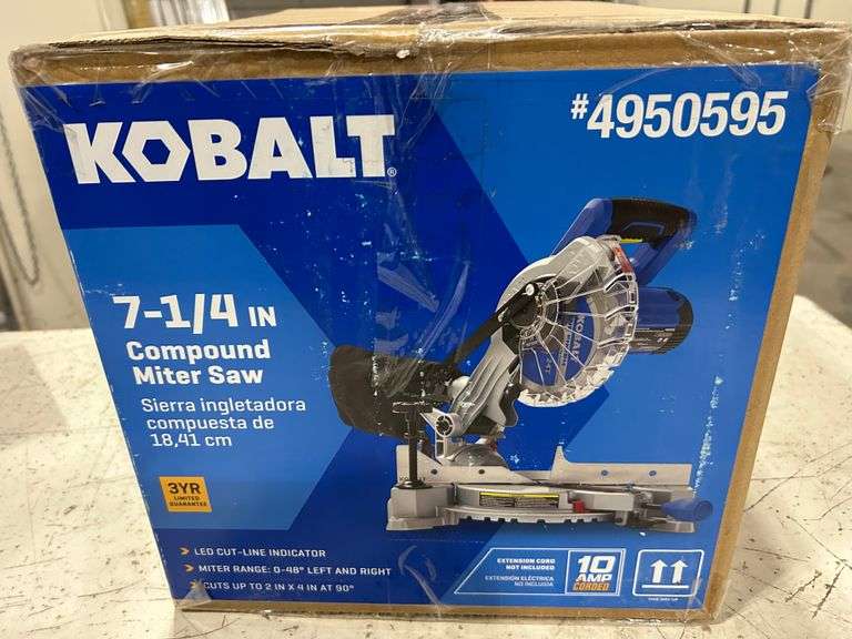 Kobalt Miter Saw Sierra Auction Management Inc
