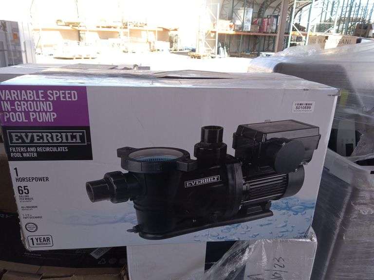 Everbilt In Ground Pool Pump Sierra Auction Management Inc