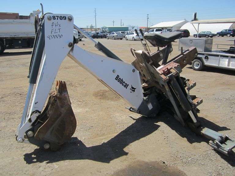 Bobcat 8709 Backhoe Attachment Sierra Auction Management Inc