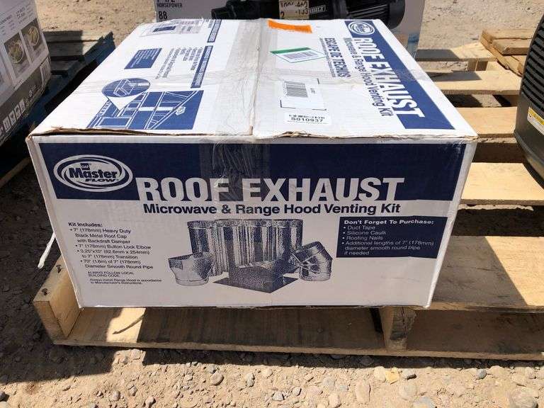 Master Microwave/Range Hood Venting Kit Sierra Auction Management Inc