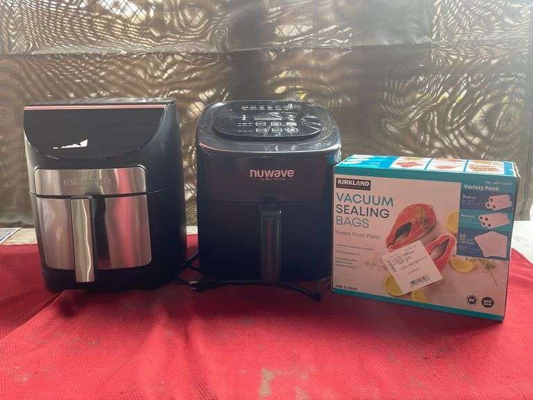 Vacuum Sealing Bags, Gourmia Air Fryer, Nuwave Air Fryer Sierra