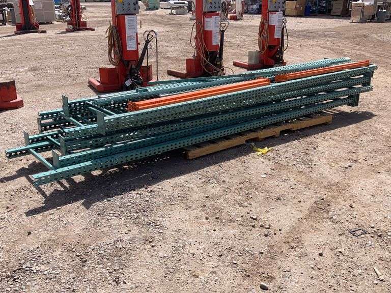 15 foot pallet racking and cross beams - Sierra Auction Management Inc
