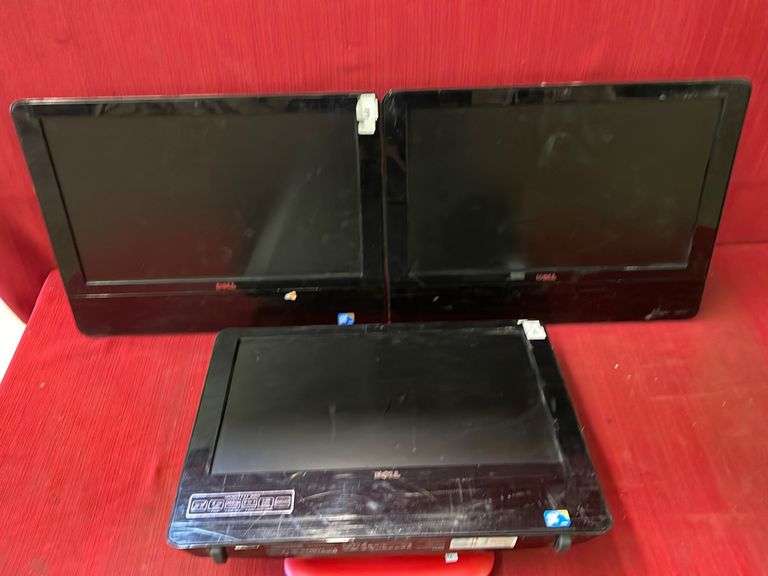 (3PC) Dell All In One Computers Model W01B (No Power Cords) Sierra