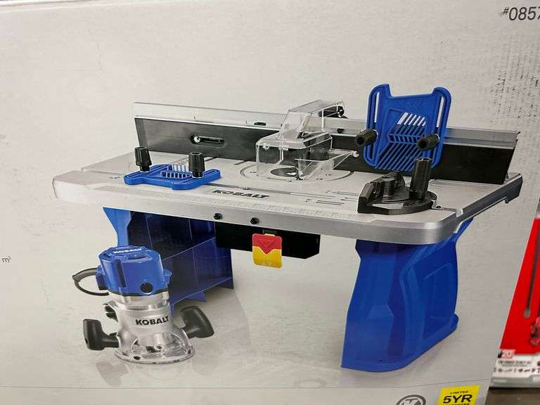 Kobalt Router Table Combo KIt Sierra Auction Management Inc