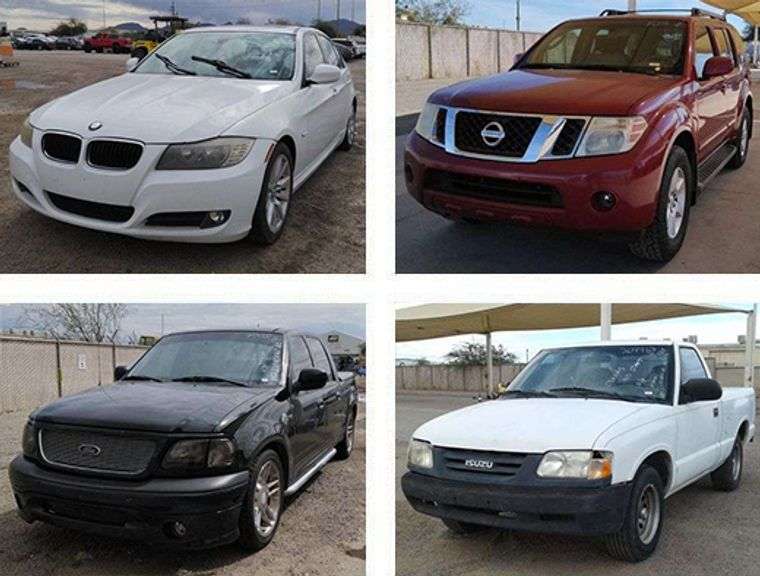 6096 Phoenix & Tucson NonRunning/Stationary Vehicle Auction April