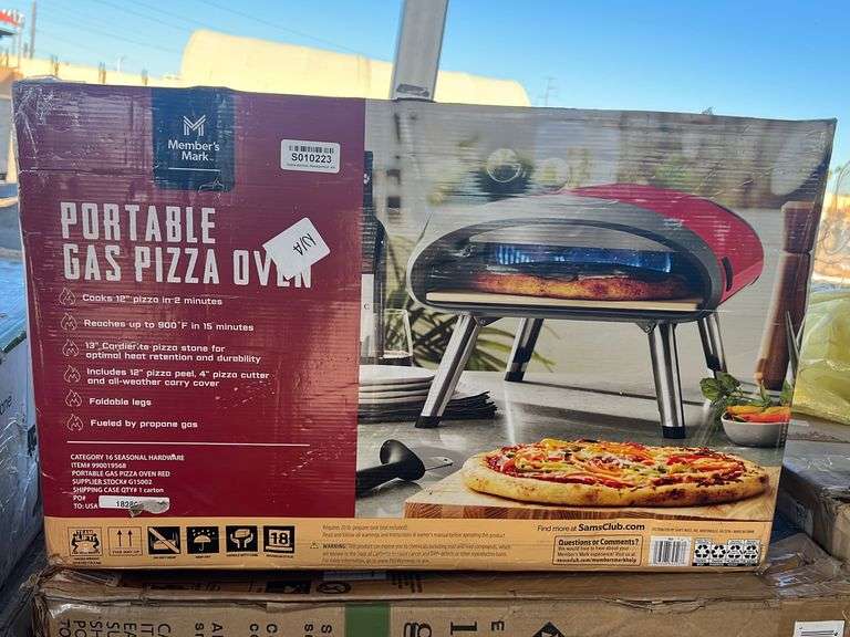 Members Mark Pizza Oven Sierra Auction Management Inc