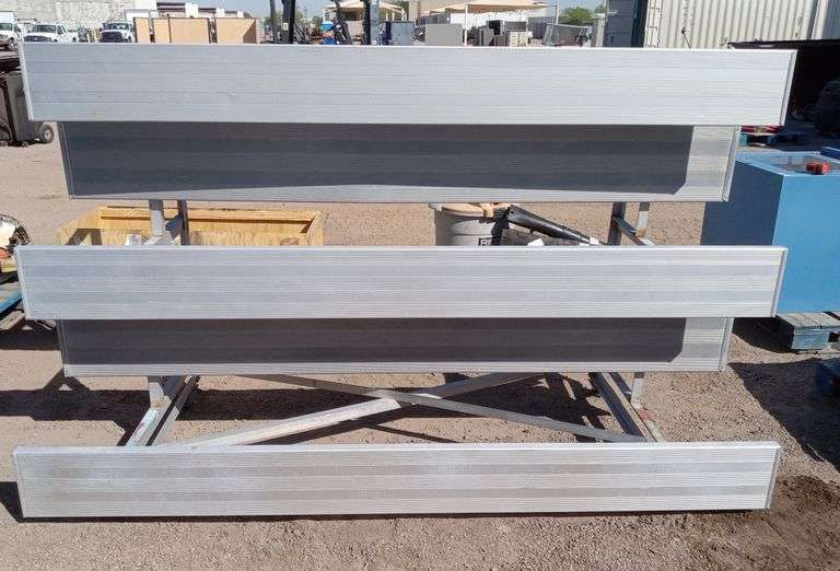 3 Tier Bleachers Sierra Auction Management Inc