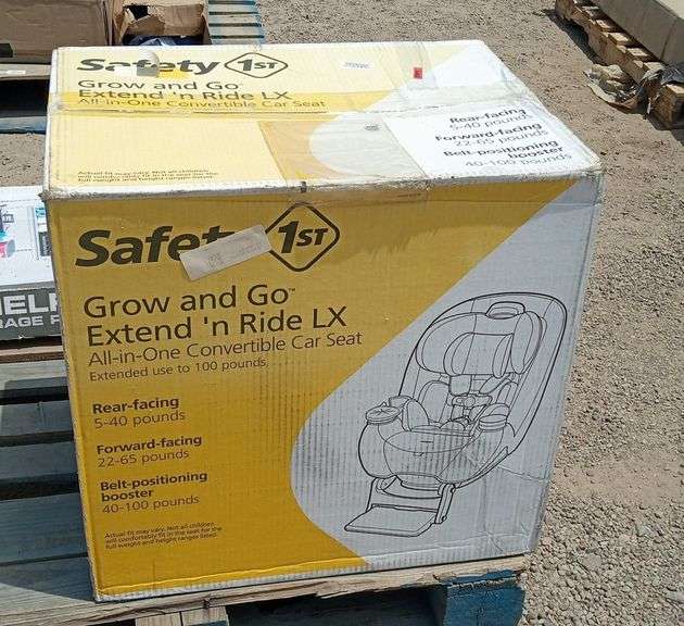 (1 Qty) Safety First Grow and Go Extend Ride LX All In One Convertible