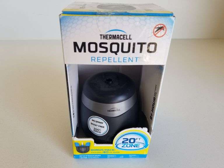 Thermacell Mosquito Repellant, 20 ft Area Coverage Sierra Auction
