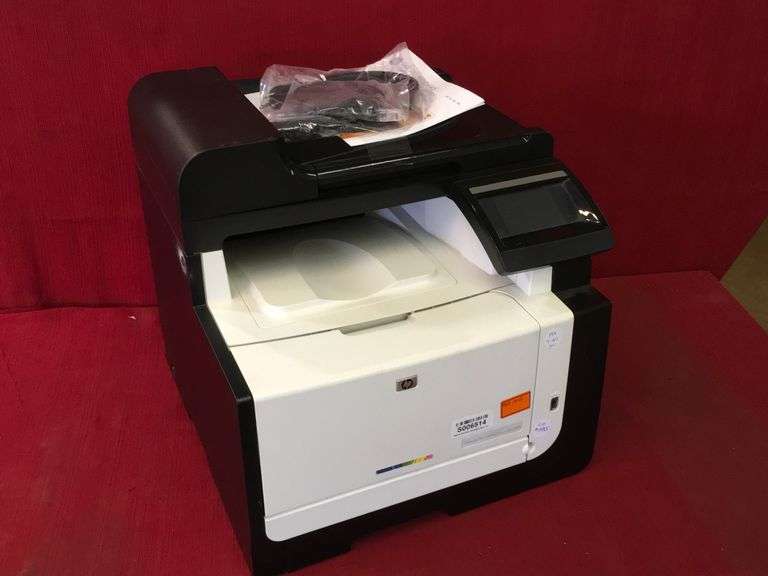 Hewlett Packard Color Laserjet Pro CM1415 MFP with 14K total page count ...