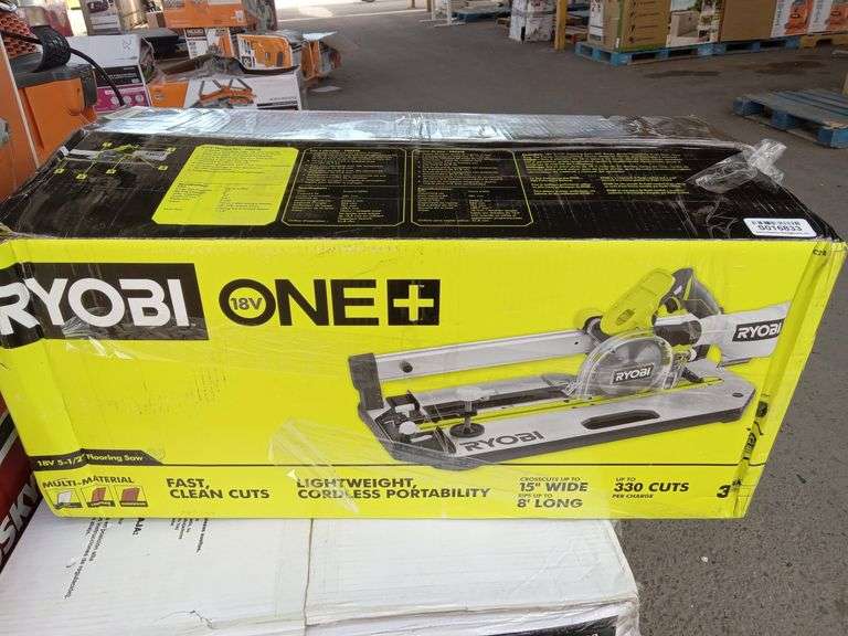 Ryobi Flooring Saw 18 Volt Sierra Auction Management Inc