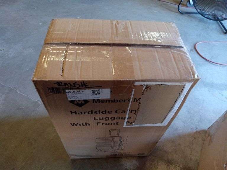 Member's Mark Hardside CarryOn Luggage with Front Pocket Sierra