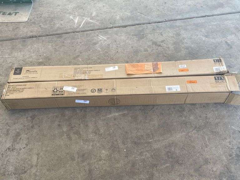 (2PC) Members Mark AutoTilt Umbrella Sierra Auction Management Inc