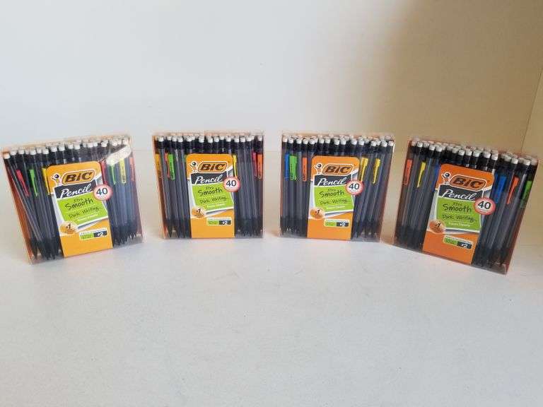(4pcs) 40pk Bic Mechanical Pencils Sierra Auction Management Inc