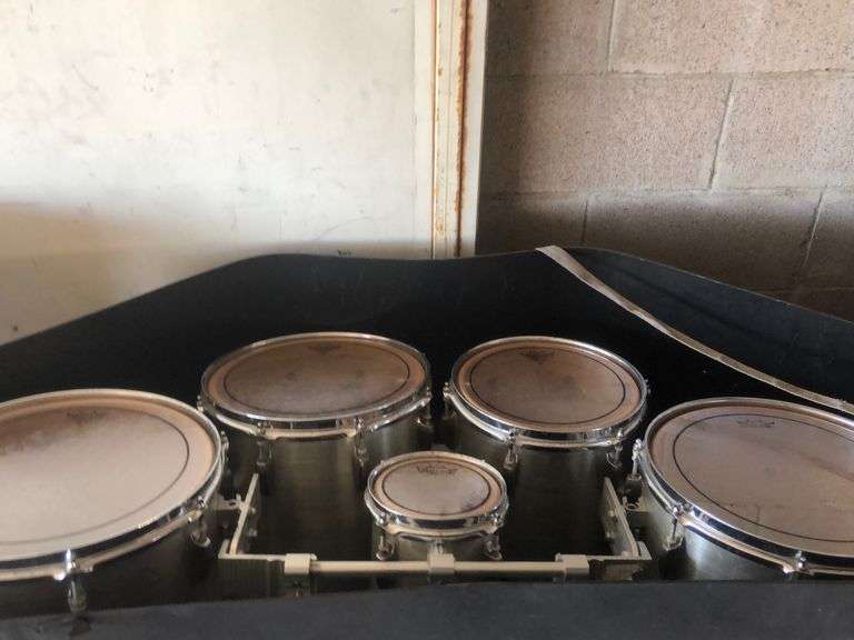 Remo Tenor Drum Set Sierra Auction Management Inc