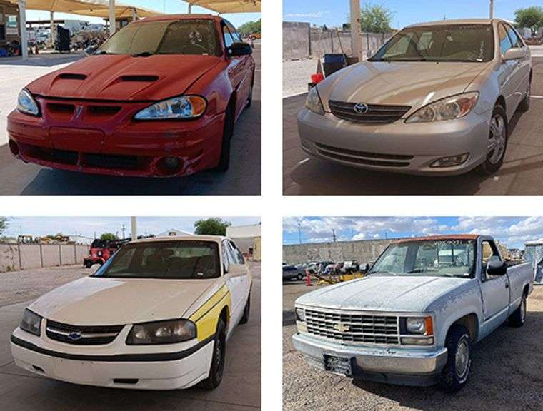 6317 Phoenix & Tucson NonRunning/Stationary Vehicle Auction July