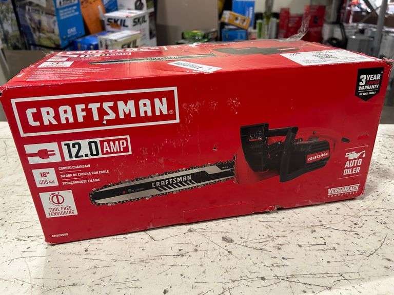 Craftsman 12 Amp Chainsaw Sierra Auction Management Inc