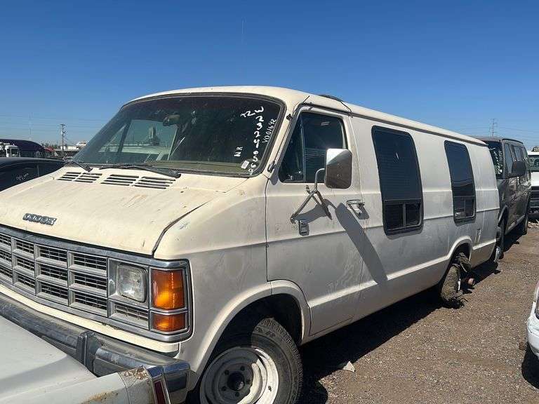 1986 Dodge B250 Ram Van Sierra Auction Management Inc