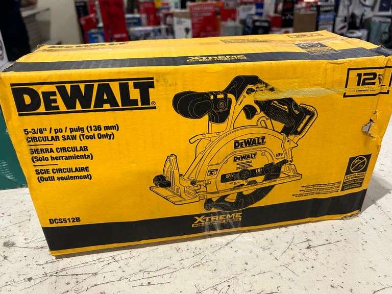 Dewalt 12v Circular Saw ( tool only ) Sierra Auction Management Inc