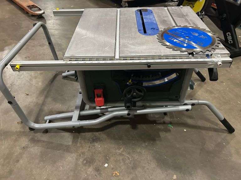 Kobalt 10" Table Saw & Stand ( missing rake ) Sierra Auction