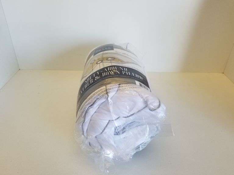 2pk Hotel Grand Feather Down Pillows, King Sierra Auction Management Inc
