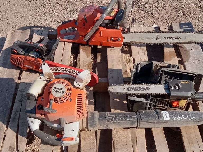 (1 Qty) Husqvarna 365 XTorq Chainsaw, (1 Qty) Echo Chainsaw, (1 Qty