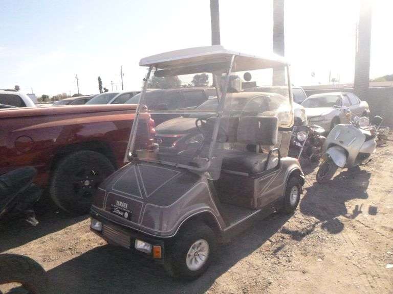 1992 Yamaha G8 Golf Cart Sierra Auction Management Inc