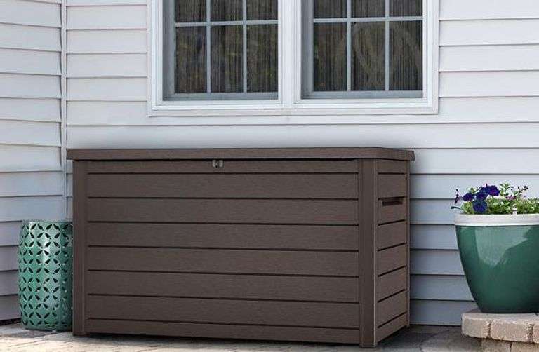 (1 Qty) Jestson Atlas 14” Bike, (1 Qty) Keter 165 Gallon XL Deck Box