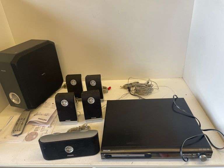 Philips HOme Theater System HTS3400 Sierra Auction Management Inc