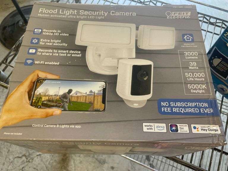 Motion Activated Flood Light Security Camera Sierra Auction