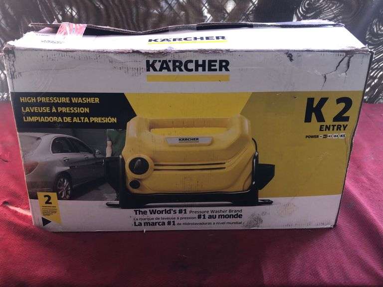 Karcher High Pressure Washer K2 Entry Sierra Auction Management Inc