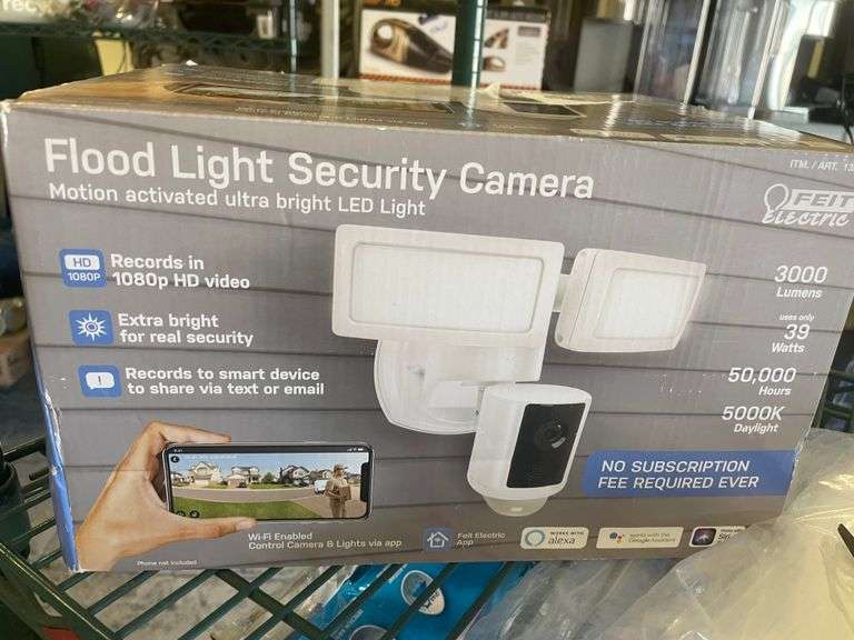 Motion Activated Flood Light Security Camera Sierra Auction