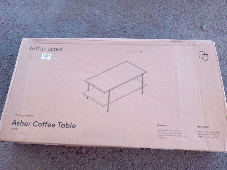 Nathan James Asher Coffee Table Sierra Auction Management Inc