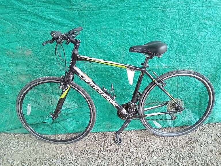 Black Cannondale Road Bike Sierra Auction Management Inc