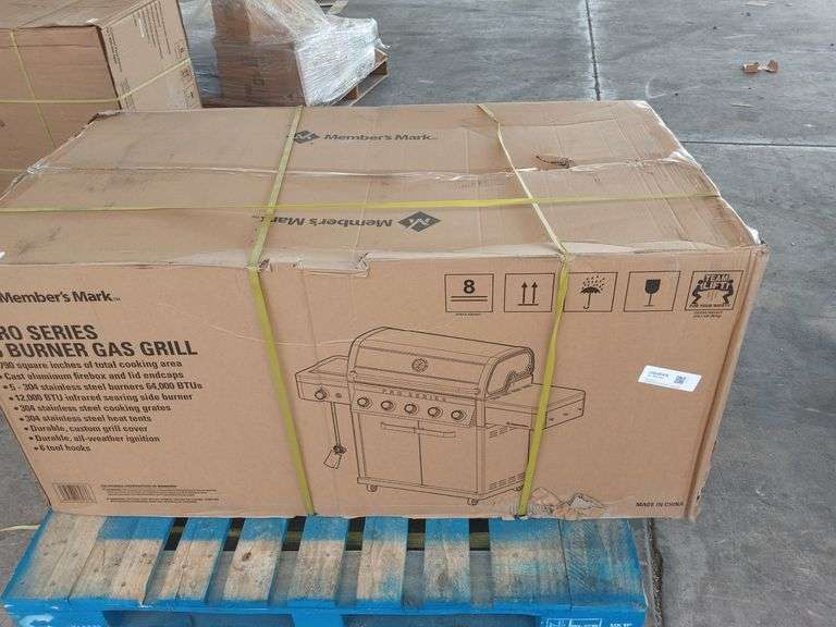 Members Mark Pro Series 5 Burner Gas Grill Sierra Auction