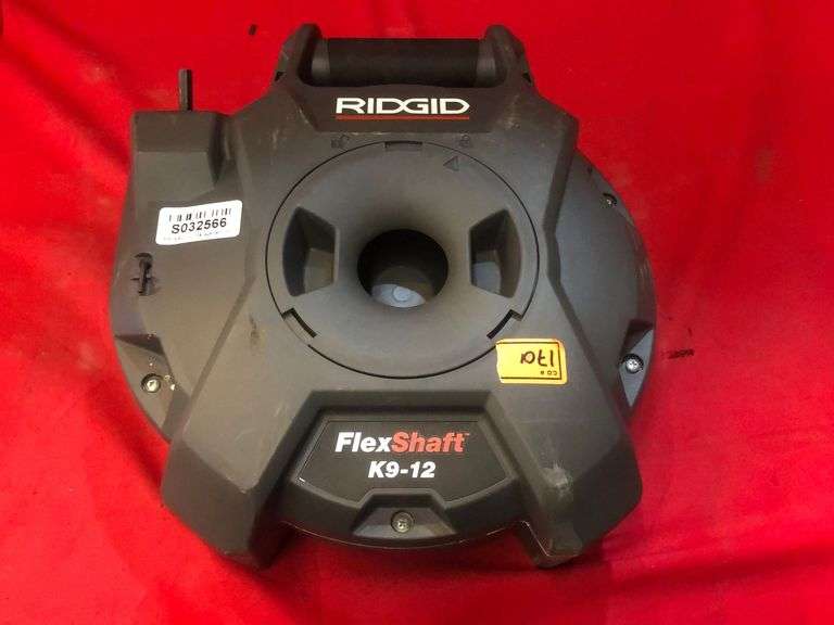 RIDGID Flex Shaft K912 Sierra Auction Management Inc
