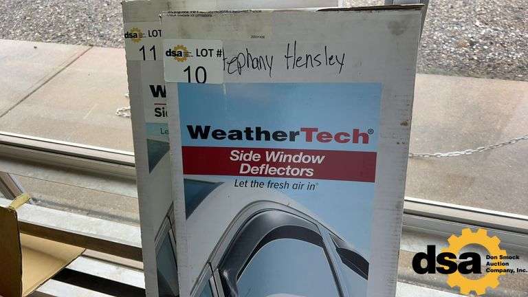 Weather Tech Unused  Wind Deflector
