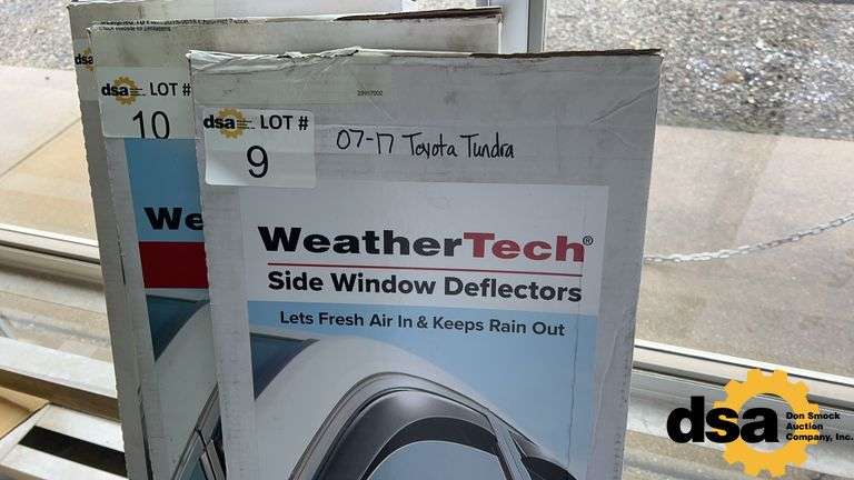 Unused Weather Tech Wind Deflector