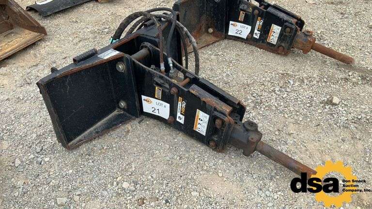 John Deere HB50 Hydraulic Hammer For Skid Loader
