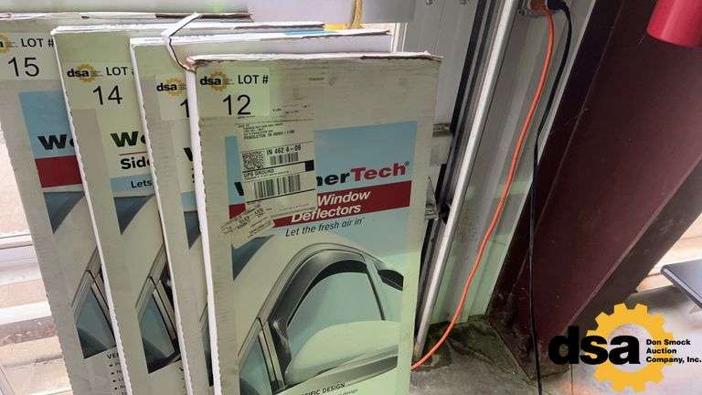 Weather Tech Unused  Wind Deflector