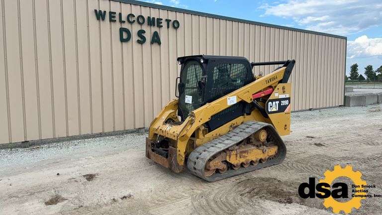 2014 Caterpillar 289D Track Skid Loader Don Smock Auction Company 2014-caterpillar-289d-track-skid-loader-don-smock-auction-company
