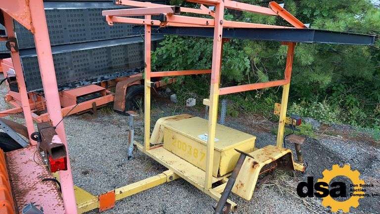 2008 K&K System Trailer Mounted Arrowboard,