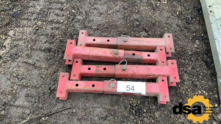 (4) Expandable Aluminum Trench Box Spreader, - Don Smock Auction Company