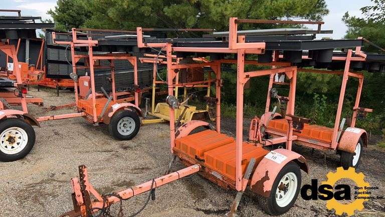 2007 National Arrowboard, Trailer Mounted,