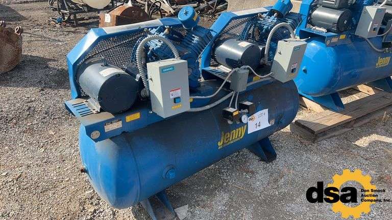 Jenny 2W5B-120 Air Compressor,