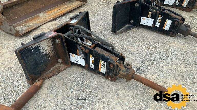 John Deere HB50 Hydraulic Hammer For Skid Loader